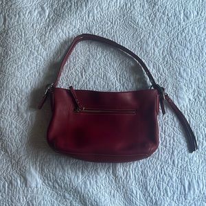 Red coach bag great condition!!